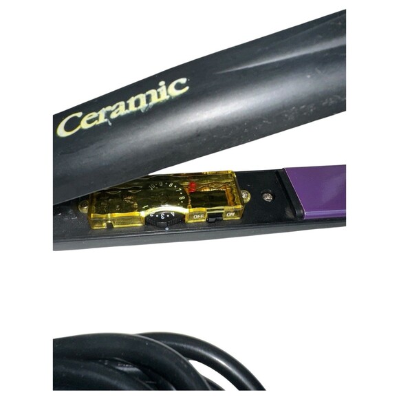 Hot Tools Pro Ceramic Tourmaline Flat Iron Hair Straightener 1in - Picture 4 of 7